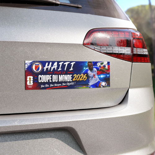 Haiti World Cup Car Magnet