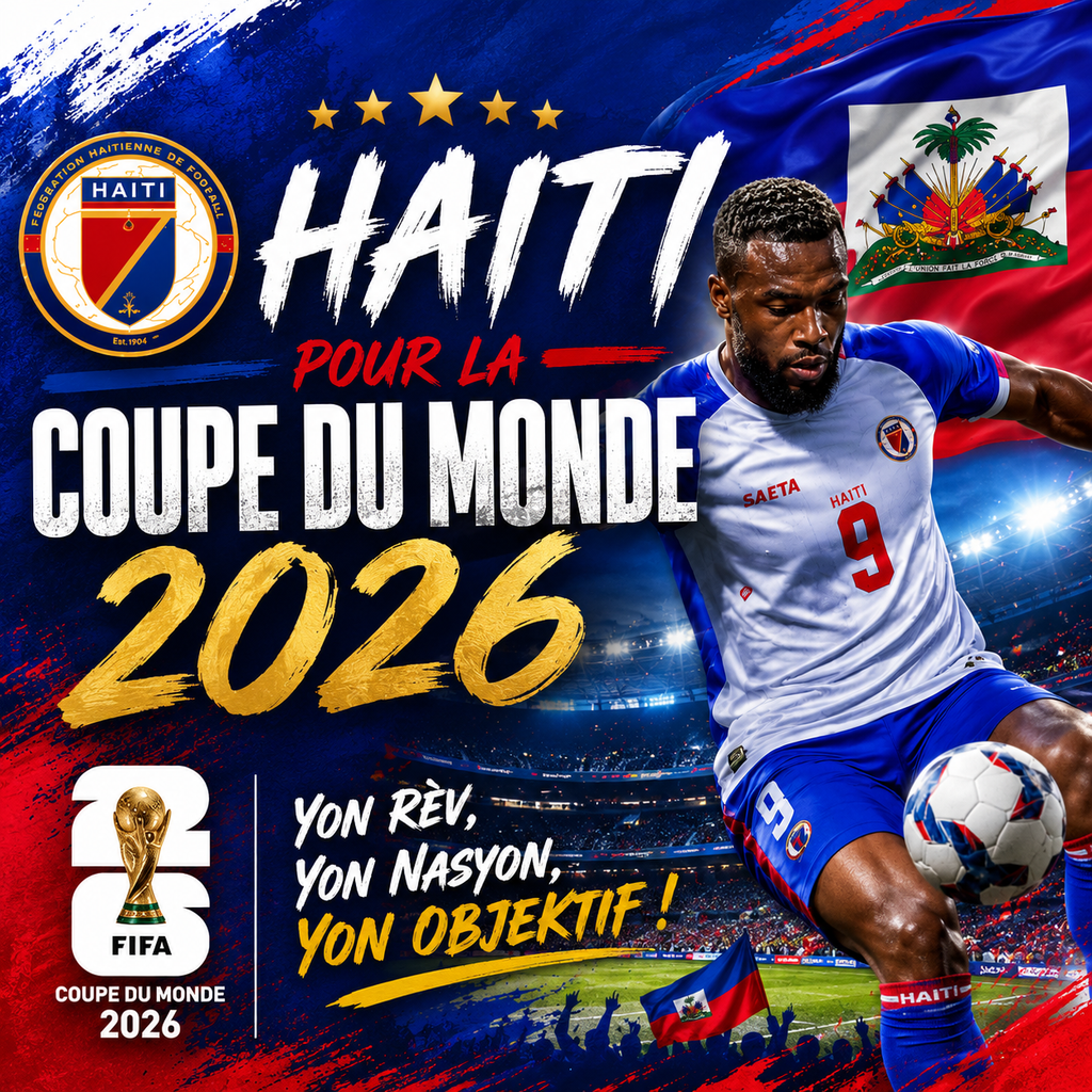 Haiti World Cup Car Magnet