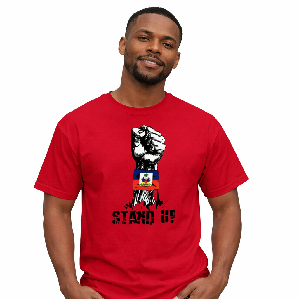 Ayiti An Nou – Haitian Flag Pride T-Shirt | May 18